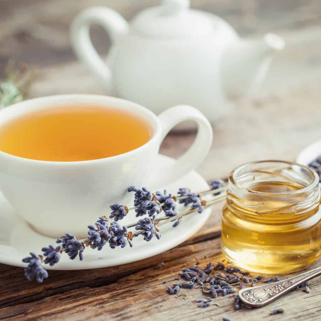 lavender tea honey