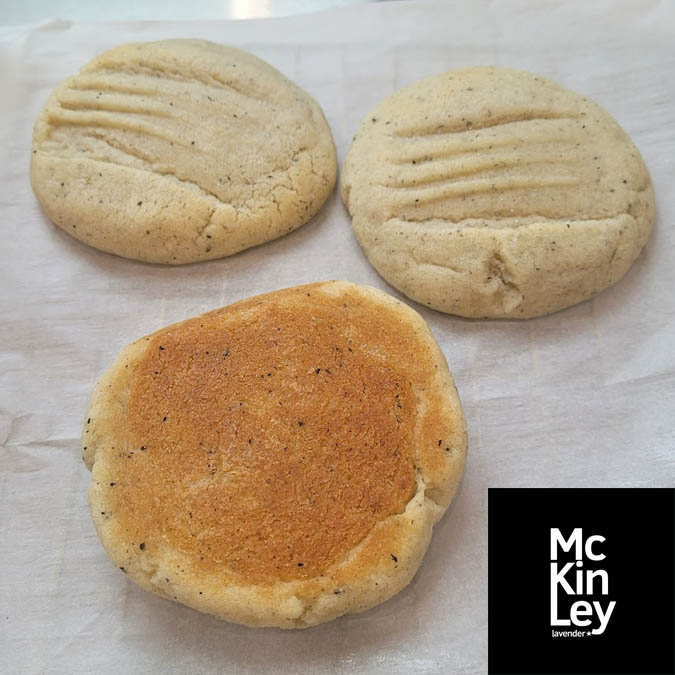 earl grey and lavender sugar cookies